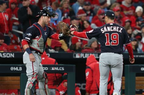 Nlcs Anibal Sanchez Takes No Hitter Into Th As Nationals Beat