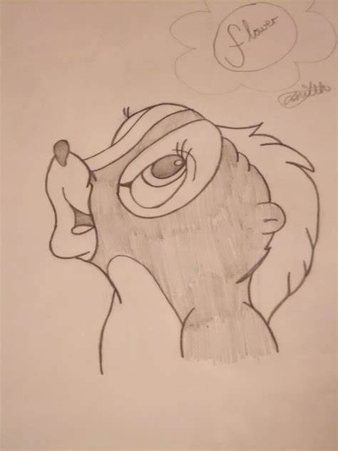 Flower Disney drawing by chloesmith8 on DeviantArt
