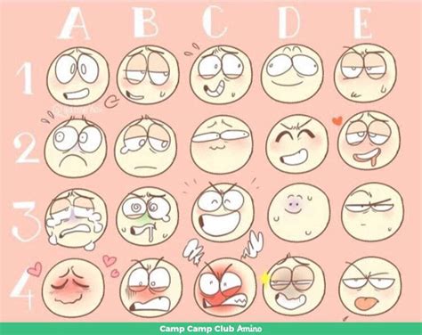Expressions Chart Art Download Free Mock Up