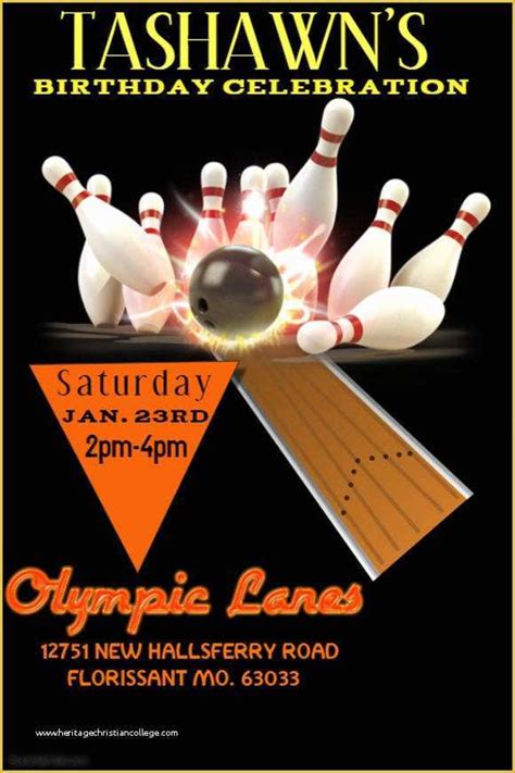 Bowling Flyer Template Free Of 53 Event Flyer Templates Psd Ai Eps