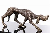 Sold Price: Patrick Farrow (1942-2009) Bronze Figural Sculpture On ...