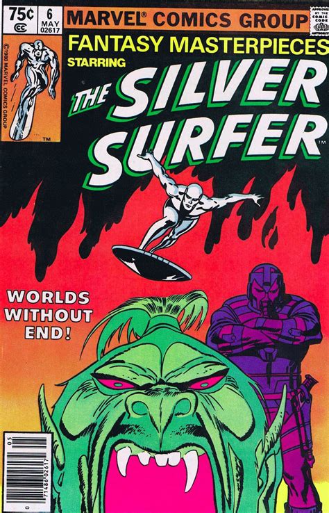 Capns Comics Silver Surfer 6 Cover By Big John Buscema