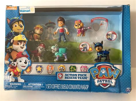 Paw Patrol Action Pack Rescue Team Everest Edition Damaged 1915680204