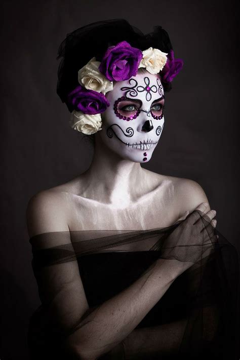 30 Breathtaking Catrina Halloween Makeup Ideas Ohh My My