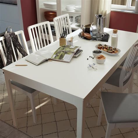 Ekedalen Table Extensible Blanc 180240x90 Cm Ikea