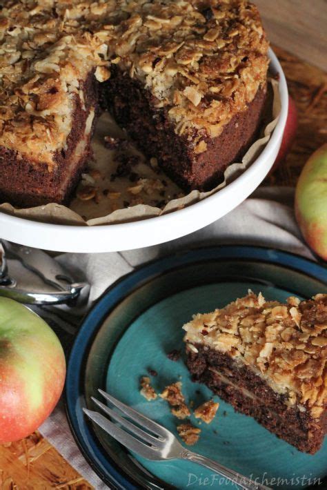 Aber jetzt erst mal zu meinem heutigen leckerchen: Schoko-Apfelkuchen | Schoko käsekuchen, Apfel schoko ...