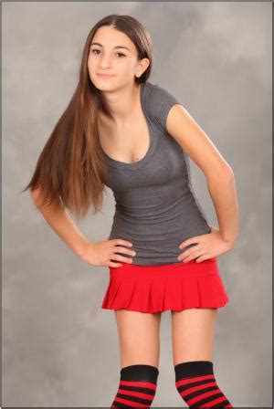 Imx To Teenmodeling Tmtv Leeza Red Skirt X