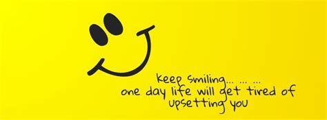 Keep Smiling Facebook Cover Maker