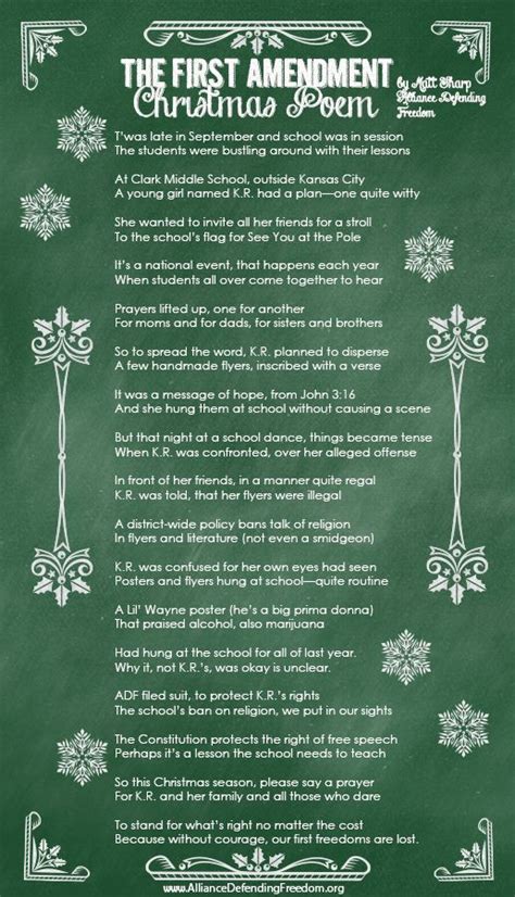 1st Amendment Poem Twas The Night Before Christmas