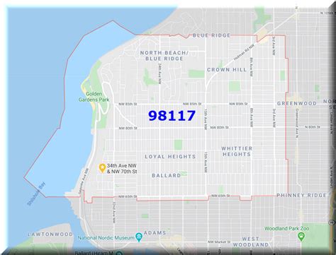 seattle washington zip codes list