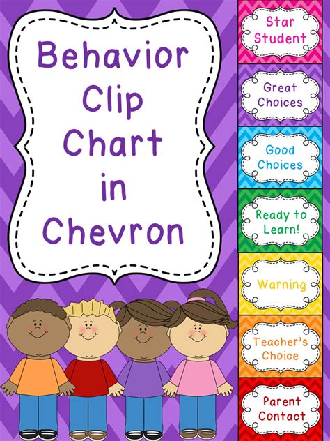 Behavior Chart Classroom Management Classroom Behavior Chart