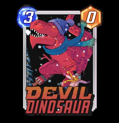Devil Dinosaur Marvel Snap Card Database