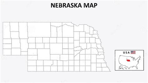 Nebraska Map State And District Map Of Nebraska Political Map Of
