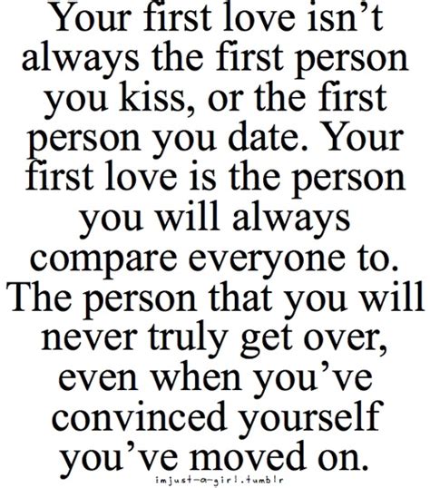 Your My First Love Quotes Quotesgram