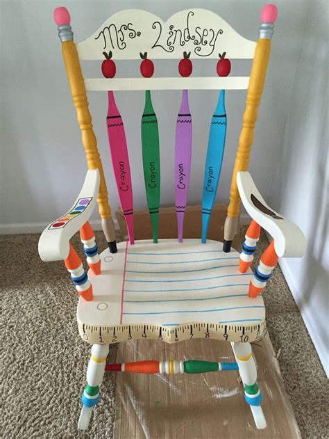 Painted Teacher Chair Artofit