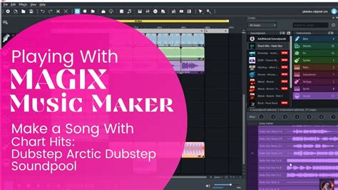 Playing With Magix Music Maker Make A Song With Dubstep Arctic Dubstep