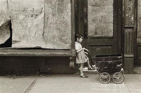 Helen Levitt 1913 2009 Ny Girl With Empty Baby Carriage