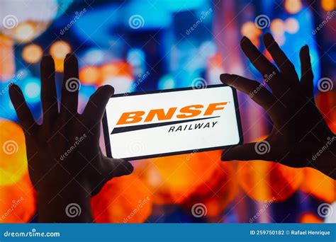 October 24 2022 Brazil In This Photo Illustration The Bnsf Railway
