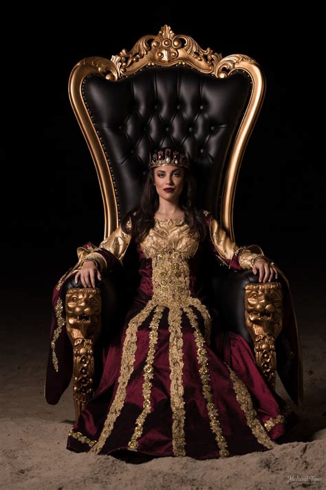 Queen On Throne