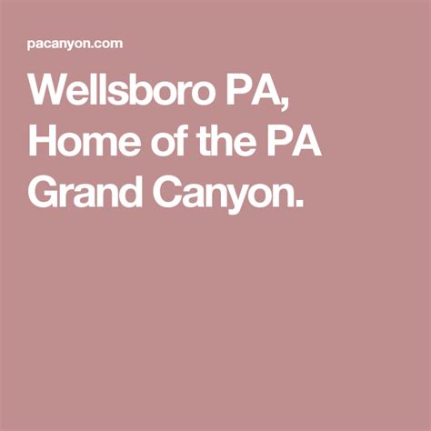 We had no reservations but totally lucked out with a bar table. Wellsboro PA, Home of the PA Grand Canyon. (With images ...