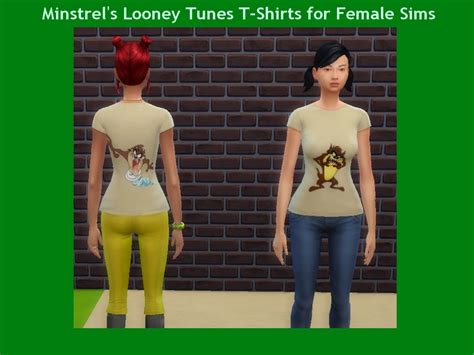 Mod The Sims 56 Looney Tunes T Shirts For Males And Females