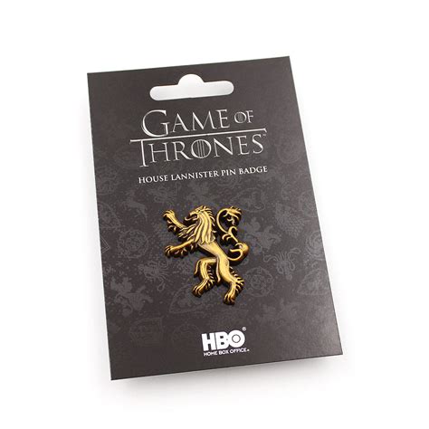 House Lannister Pin Game Of Thrones The Koyo Store