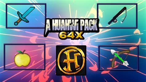 Texture Pack Pvp A Huahwi Pack 64x Youtube