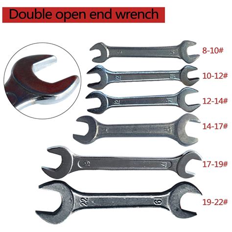 Universal Open End Wrench 8 22mm Ultra Thin Double Headed Spanner Multi