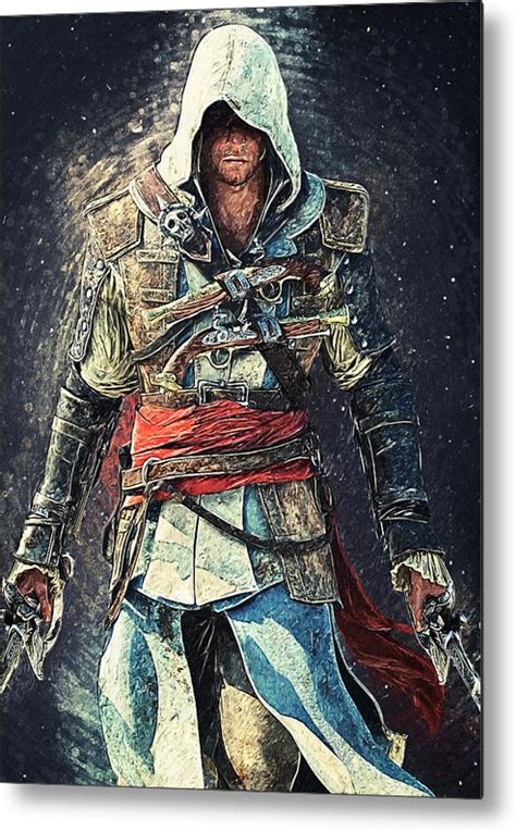 Assassins Creed Metal Print By Zapista Ou