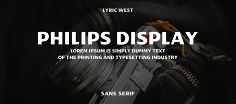 Philips Display Font Fontdownload