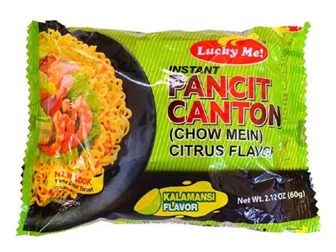 Lucky Me Instant Noodle Pancit Canton Kalamansi 60g 212oz