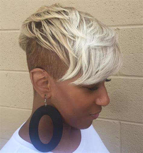 50 Most Captivating African American Short Hairstyles Shaved Side