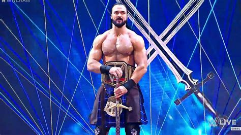 Drew Mcintyre Entrance As 2x Wwe Champion Raw Nov 30 2020 Hd