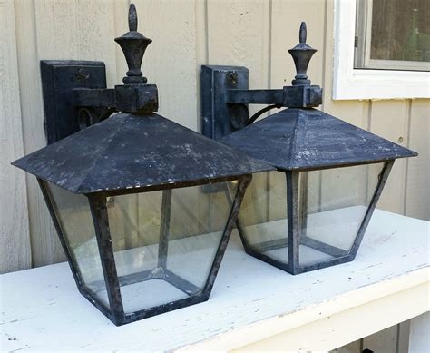 Antique Carriage House Lights Early 1900s Wall Mount Etsy Outdoor
