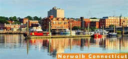 Norwalk Connecticut Carte et Image Satellite