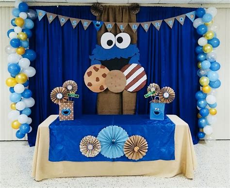 Cookie Monster Theme Party
