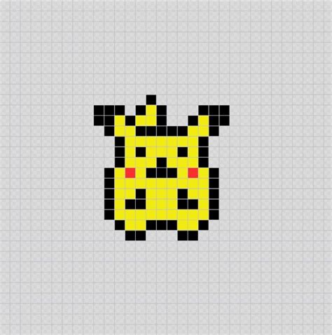 Pikachu En Pixel Art 31 Idées Et Designs Pour Vous Inspirer En Images