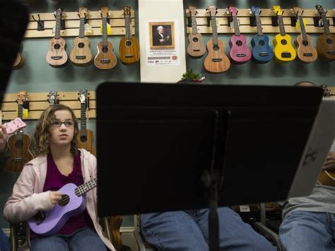 Ukuleles Tiptoeing Into Music Classrooms