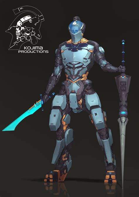 Artstation The Kojima Xt Chen Robot Concept Art Cyborgs Art Sci