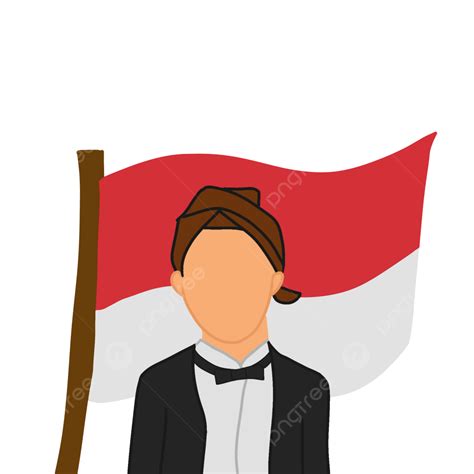 45 Siluet Pahlawan Indonesia Png