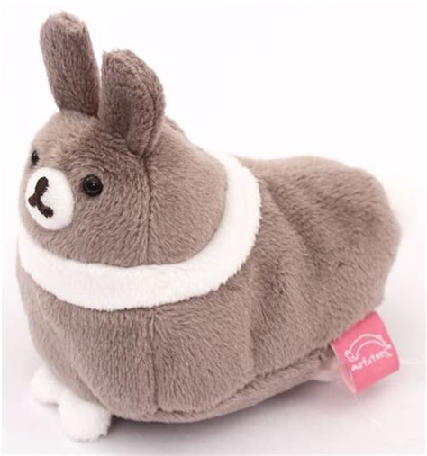 Grey Mofutans Mochi Rabbit Plush Toy By San X Japan Rabbit Plush Toy