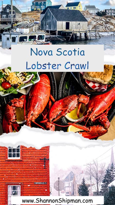 The Nova Scotia Lobster Crawl Experience Shannon Shipman