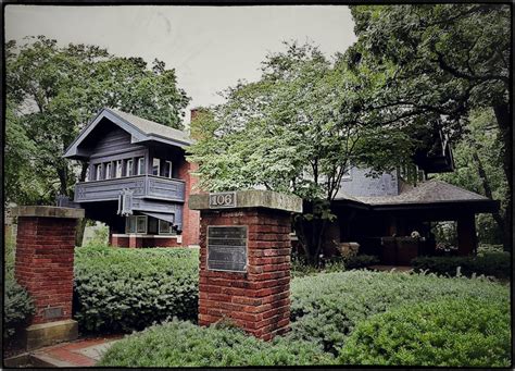 Visiting The Sullivan Designed Harold C Bradley House 1909 During A