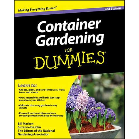 For Dummies Container Gardening For Dummies Edition 2 Paperback