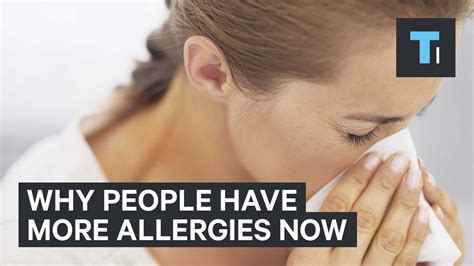 Why People Have More Allergies Now Youtube