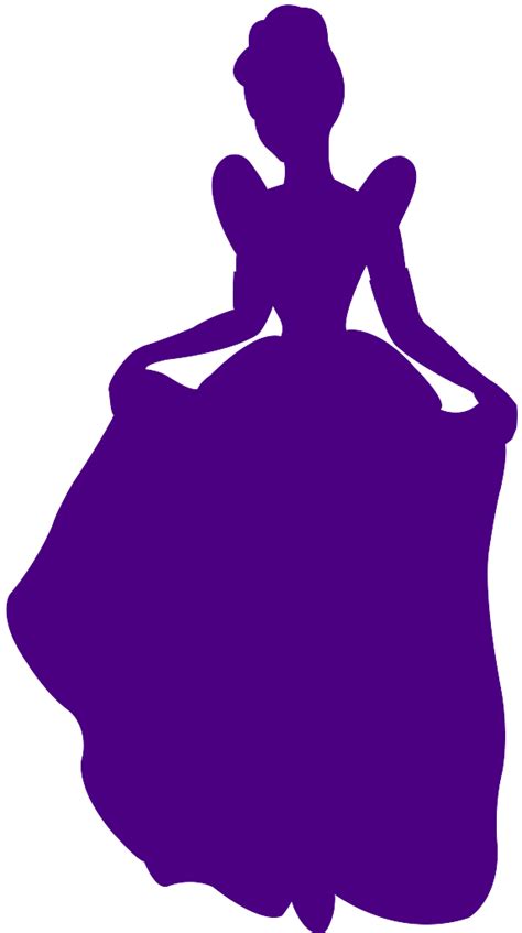 Disney Princess Silhouette Free Vector Silhouettes