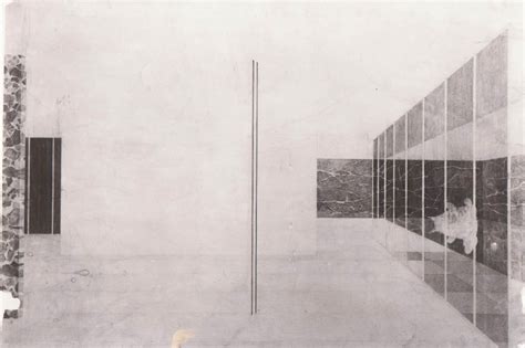 Its role, according to an. Floor Plan Elevation Barcelona Pavilion