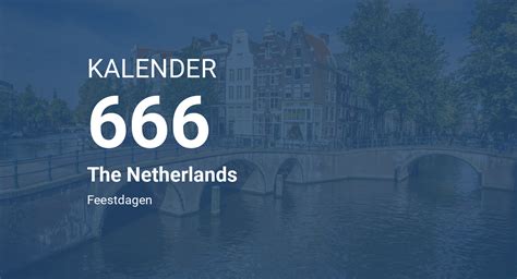 Year 666 Calendar The Netherlands