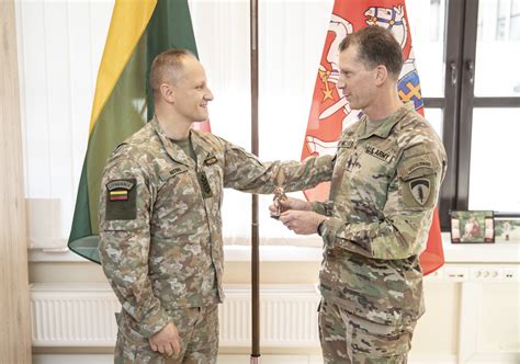 Usareur Af Command Sergeant Major Visited Lithuania Lithuanian Army