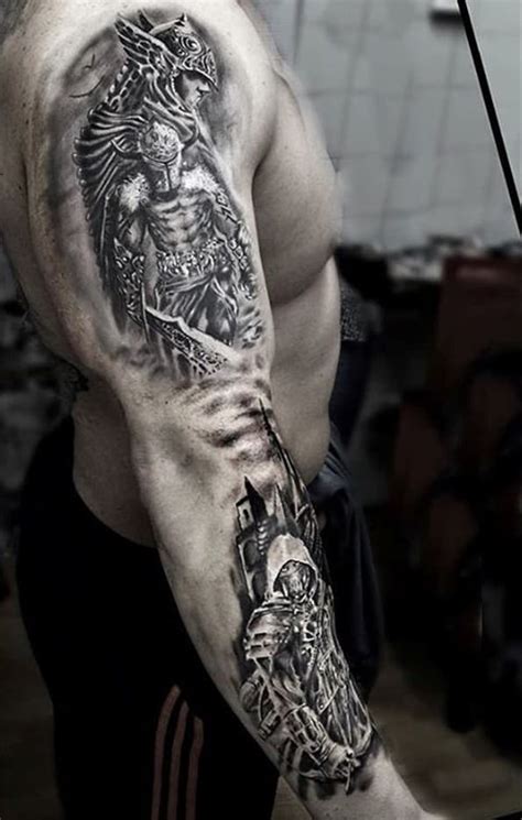150 best warrior tattoos meanings ultimate guide may 2020